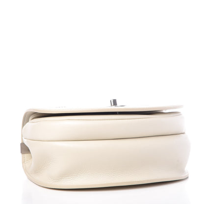 Chanel Calfskin Coco Eyelets Small Flap Bag Ivory 4 of 9