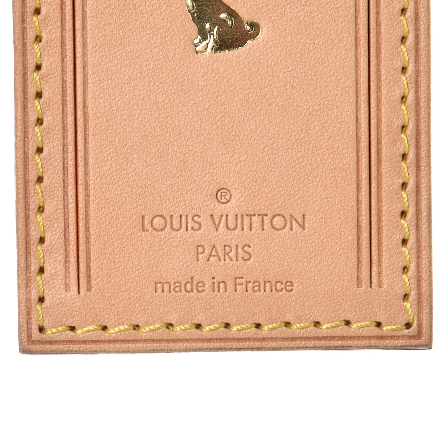 Vachetta Luggage Tag