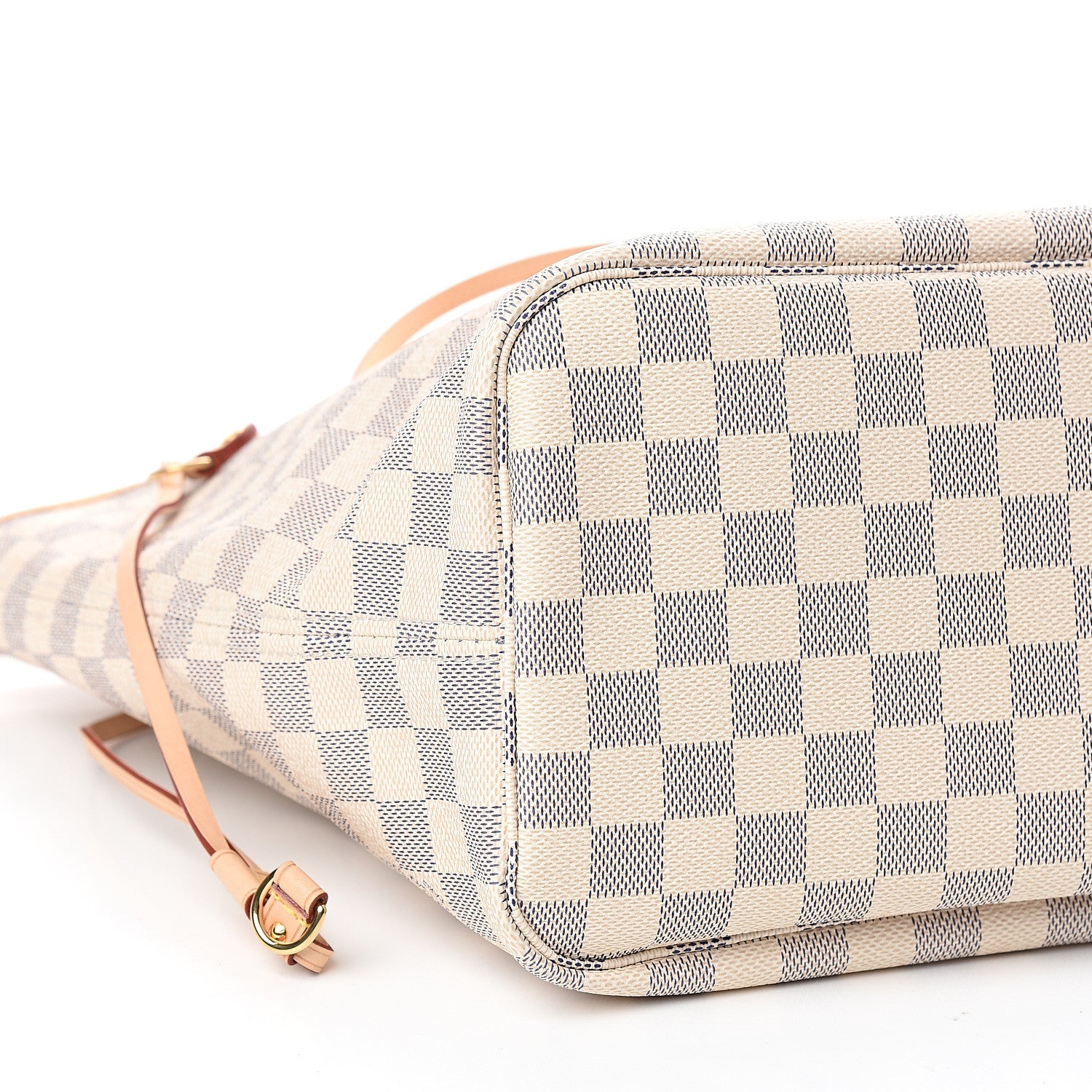 Louis Vuitton Damier Azur Neo Neverfull MM Rose Ballerine 9 of 10