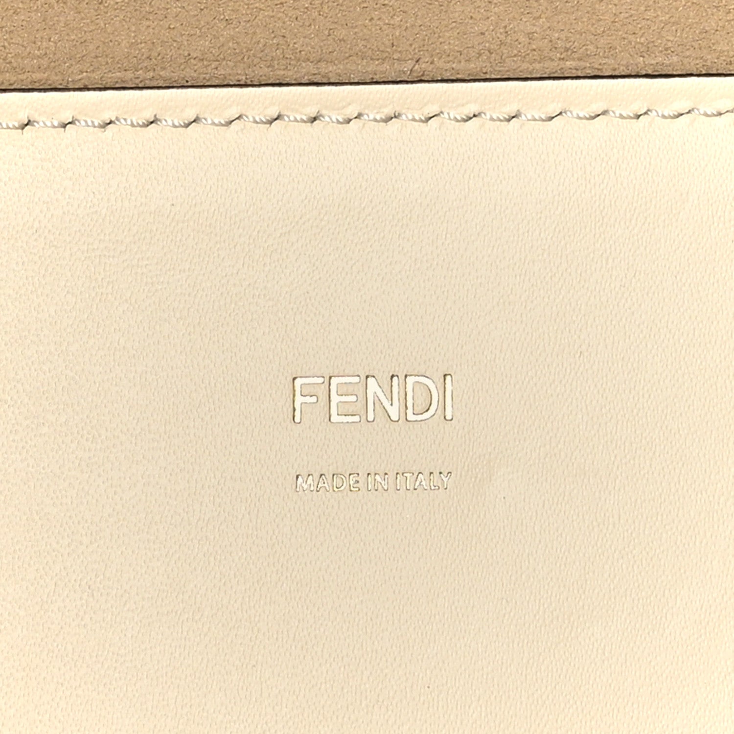 Fendi Vitello King Plexiglass Medium Fendi Sunshine Shopper Tote White Ice 9 of 15