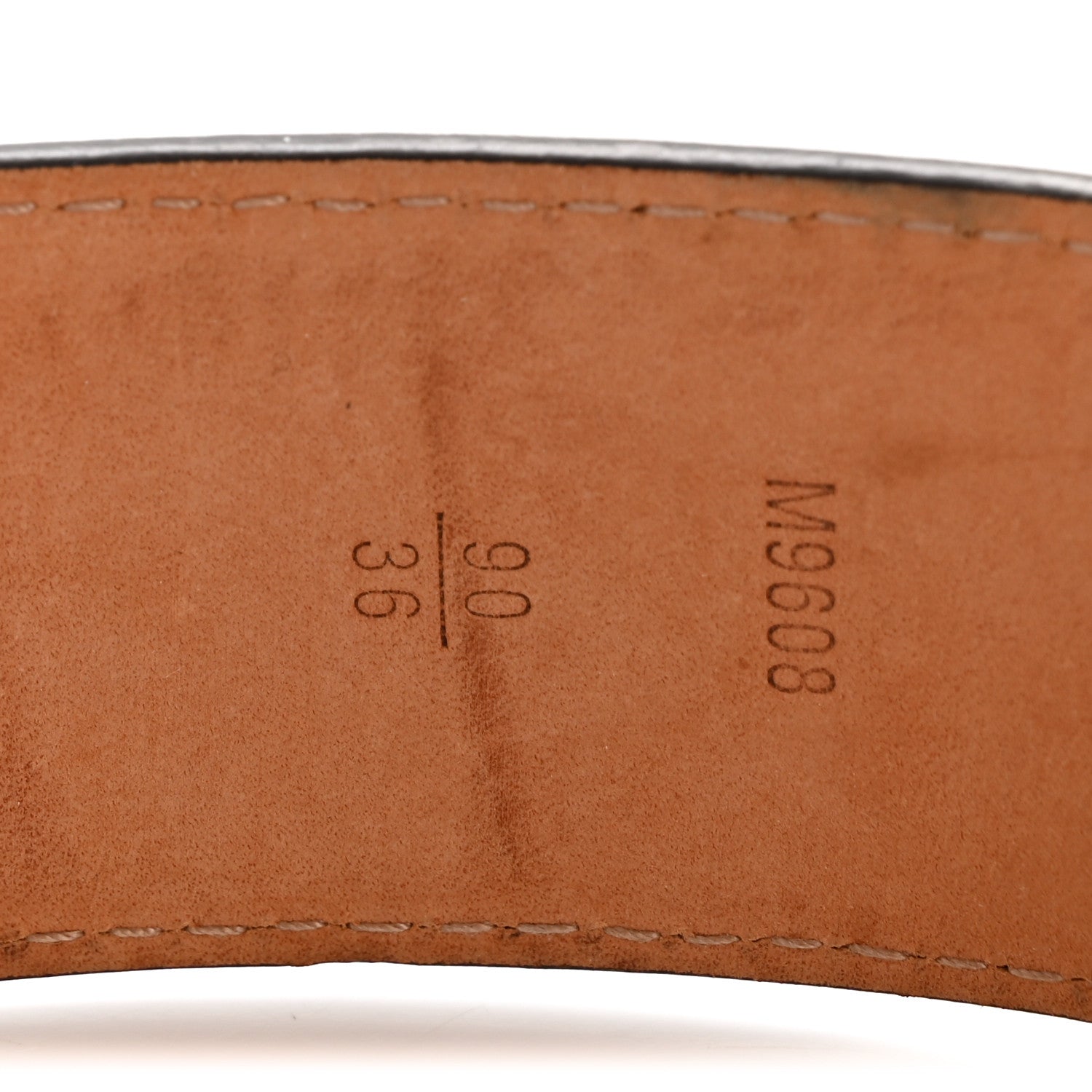 Louis Vuitton Monogram 40mm LV Initiales 90 36 Belt 6 of 10