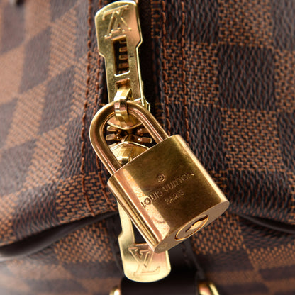 Louis Vuitton Damier Ebene Speedy Bandouliere 30 9 of 10