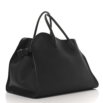 The Row Matte Grained Calfskin Soft Margaux 15 Black 2 of 13