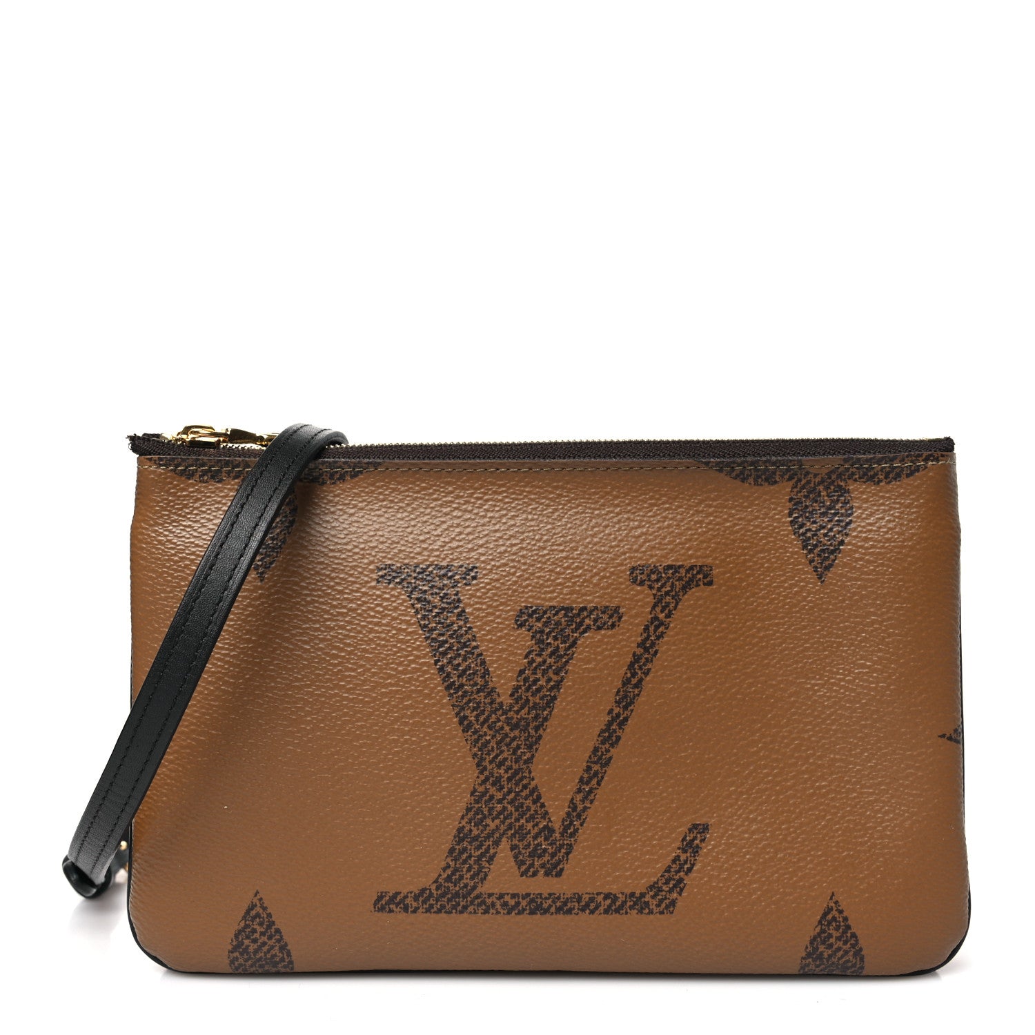 Louis Vuitton Reverse Monogram Giant Double Zip Pochette 1 of 10