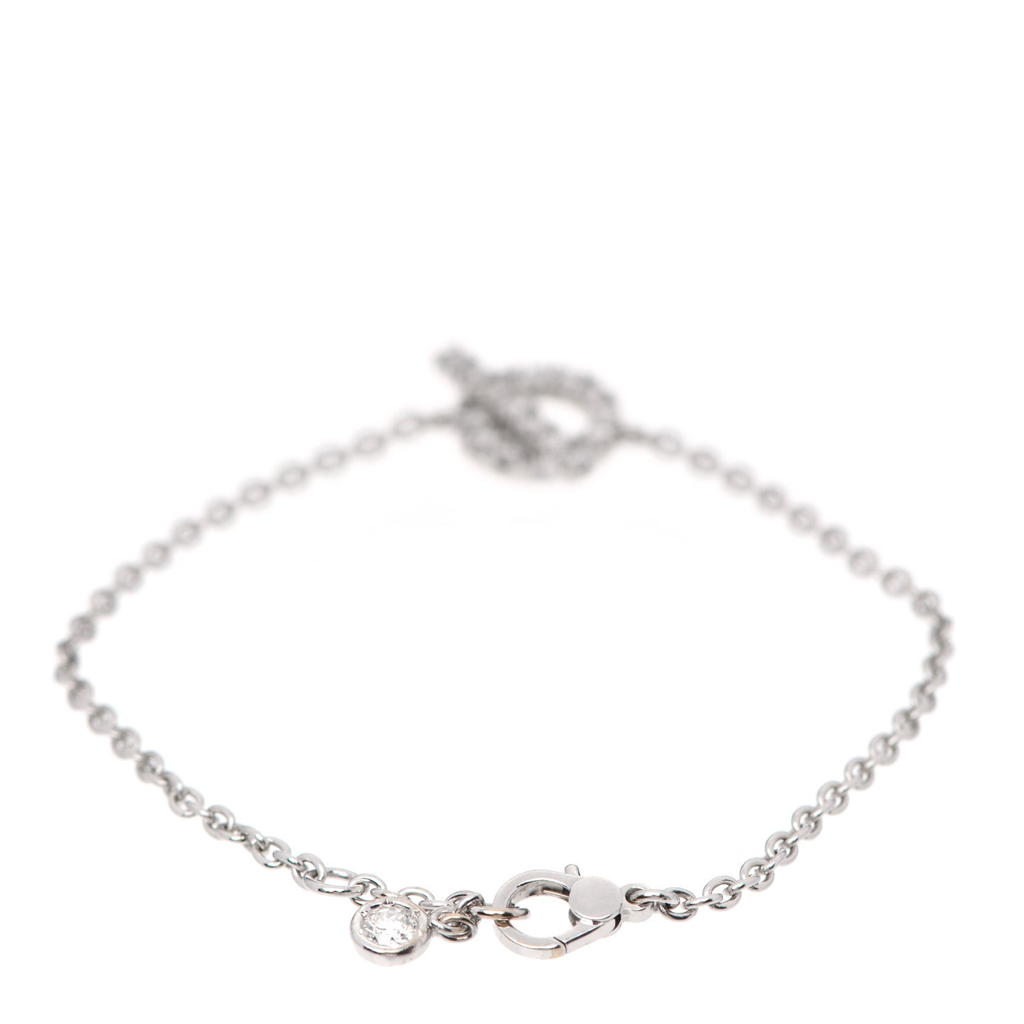 18K White Gold Diamond Finesse Bracelet SH