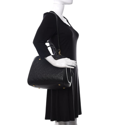 Louis Vuitton Empreinte Montaigne MM Black 2 of 10