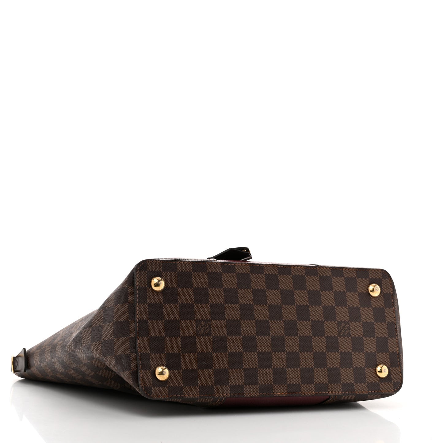 Damier Ebene Taurillon Jersey Bordeaux