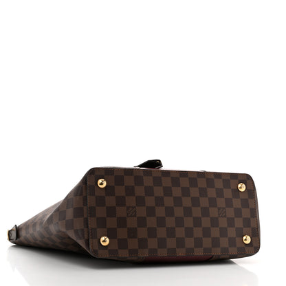 Louis Vuitton Damier Ebene Taurillon Jersey Bordeaux 4 of 13