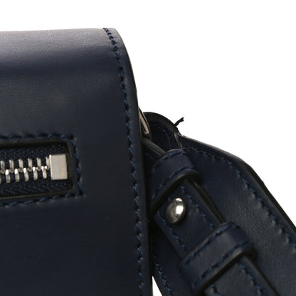 Burberry Calfskin Perforated Small Macken Crossbody Bag Regency Blue 16 of 16