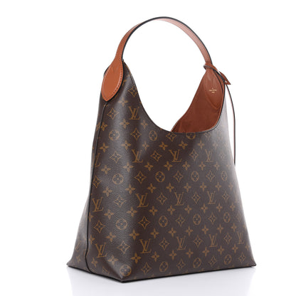 Louis Vuitton Monogram Flower Hobo Caramel 3 of 9