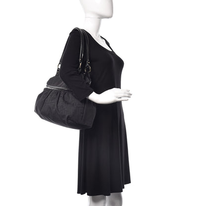 Fendi Zucca Large Chef Shopper Tote Black 2 of 13