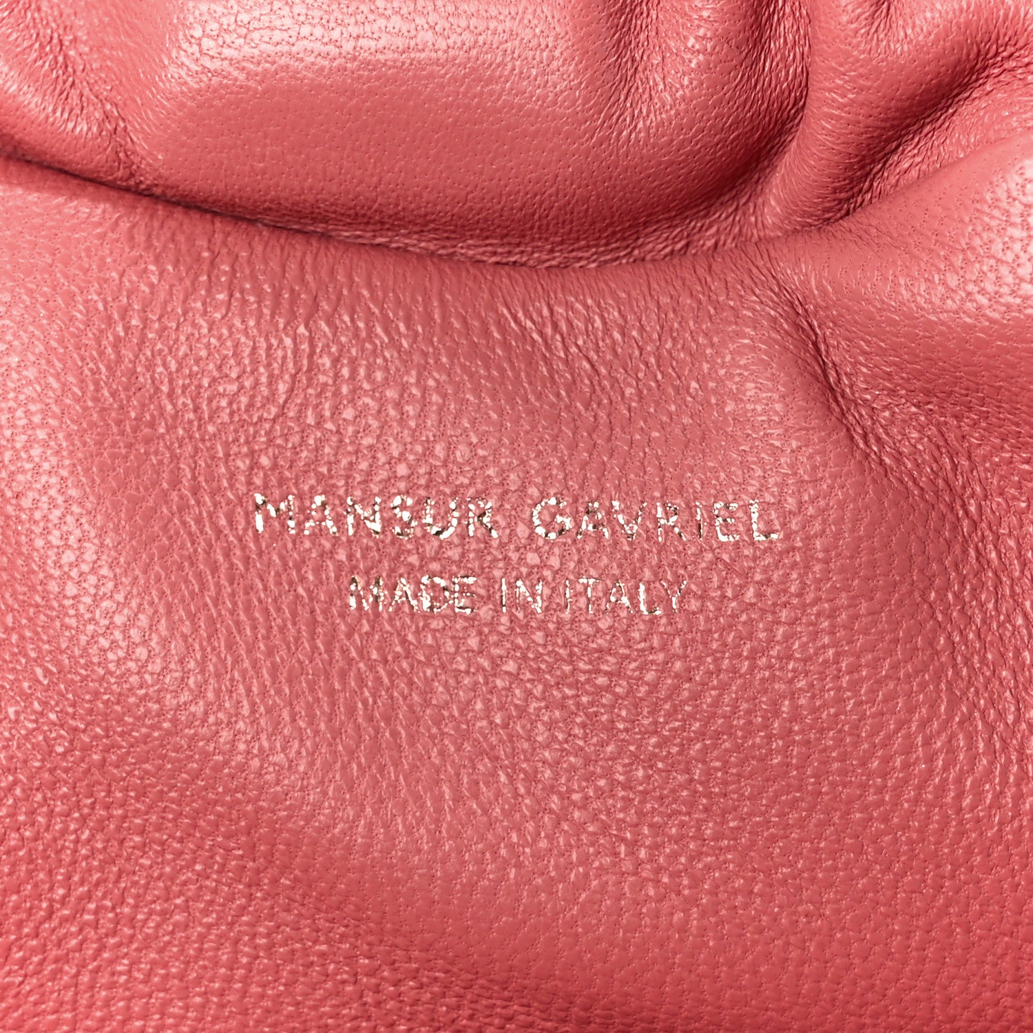 Mansur Gavriel Lambskin Mini Cloud Clutch Blush 6 of 10