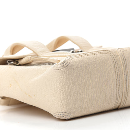 3.1 Phillip Lim Textured Calfskin Mini Pashli Satchel Milk 6 of 15