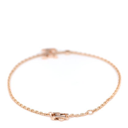 Louis Vuitton 18K Rose Gold Diamond Idylle Blossom LV Bracelet 3 of 4
