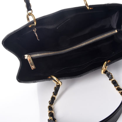 Chanel Caviar Quilted Grand Shopping Tote GST Black 5 of 8