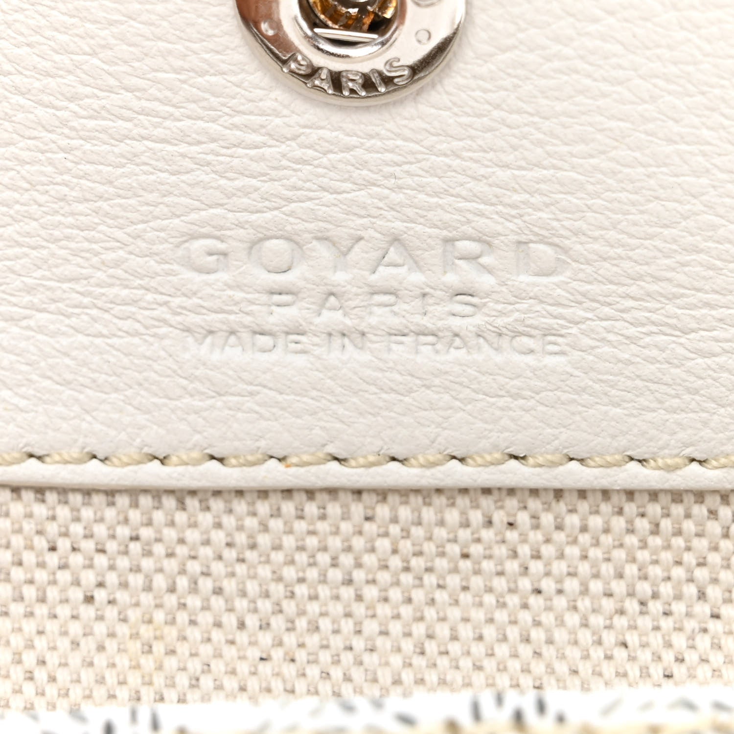 Goyard Goyardine Reversible Mini Anjou White 8 of 19