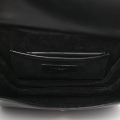Saint Laurent Smooth Calfskin Medium Charlie Shoulder Bag Black 4 of 10