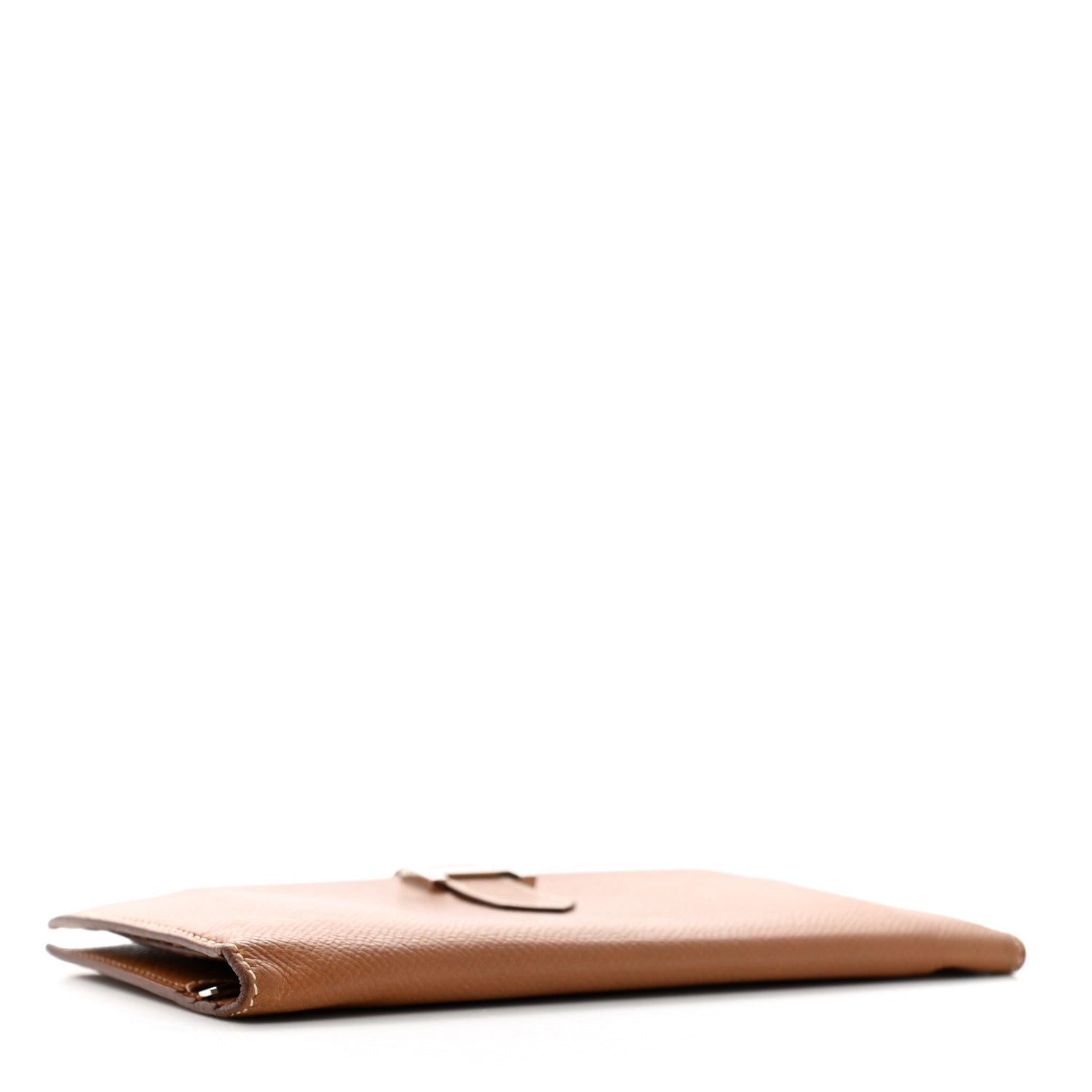 Hermes Courchevel Bearn Gusset Wallet Gold 4 of 8