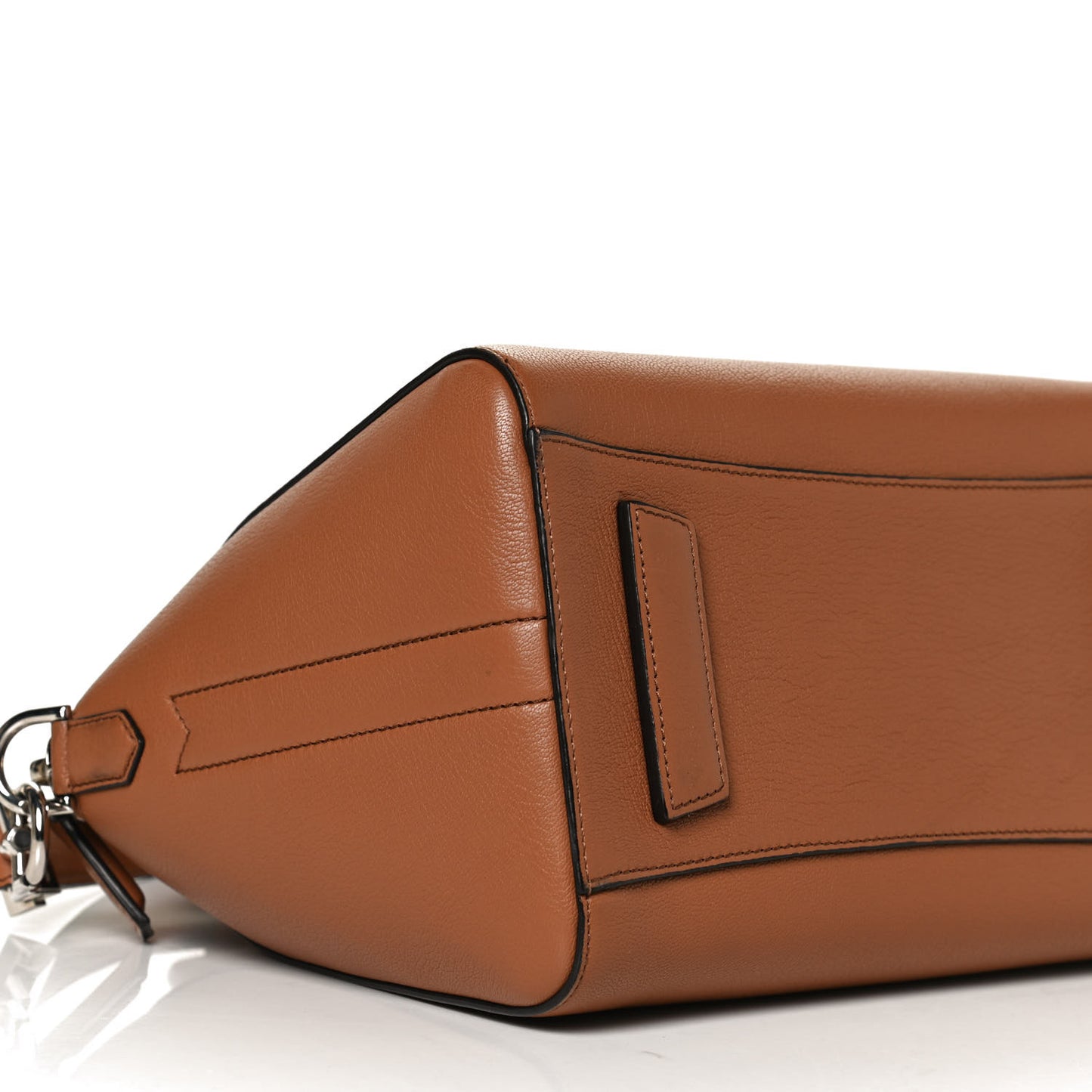 Sugar Goatskin Small Antigona Cognac