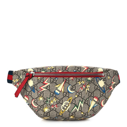 Gucci GG Supreme Monogram Childrens Space Print Belt Bag Multicolor 1 of 9