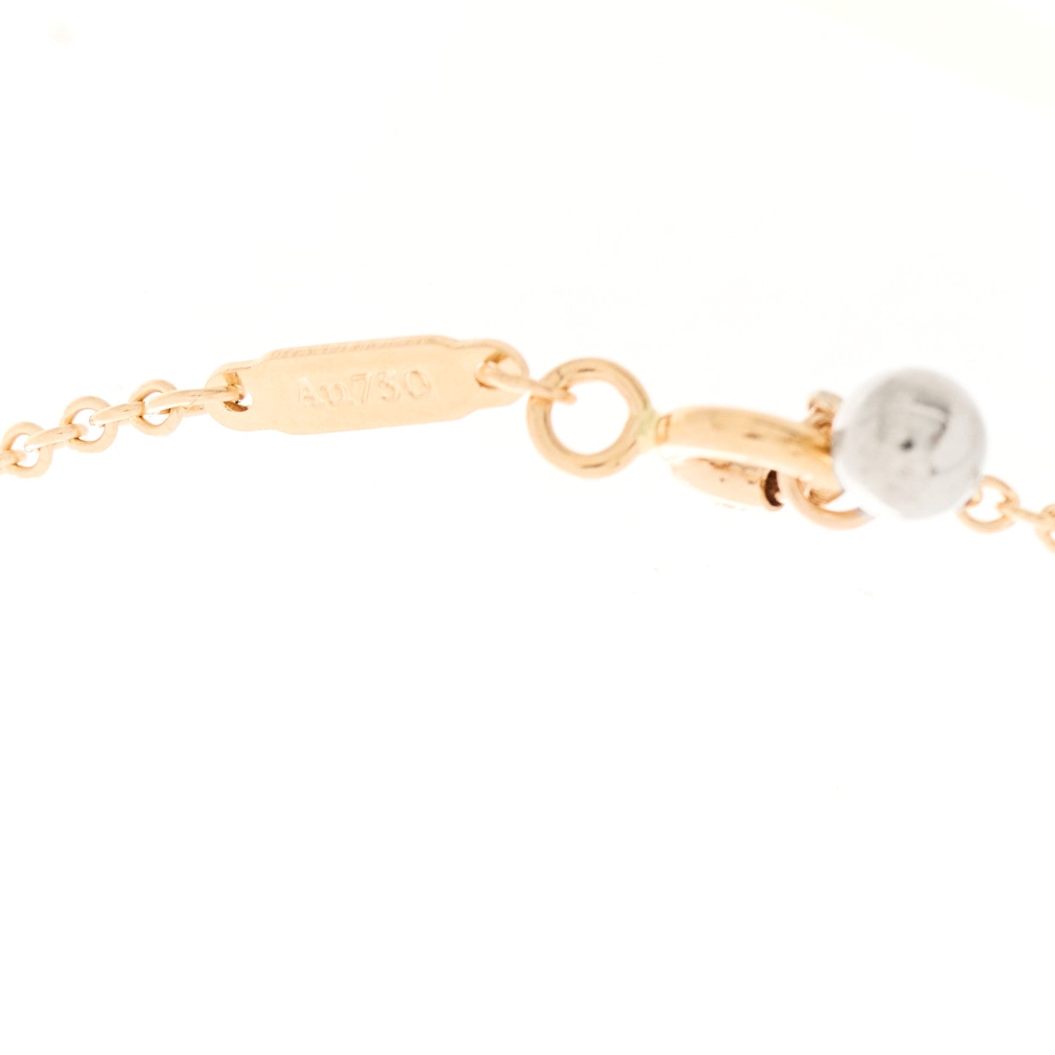 Tiffany 18K Rose Gold Sterling Silver Return to Tiffany Love Bugs Butterfly Bracelet 3 of 6