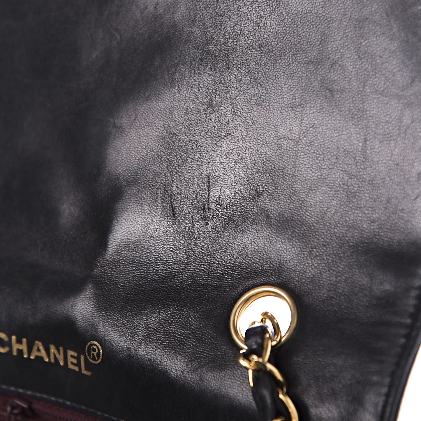 Lambskin Quilted Small Single Flap Bag Black