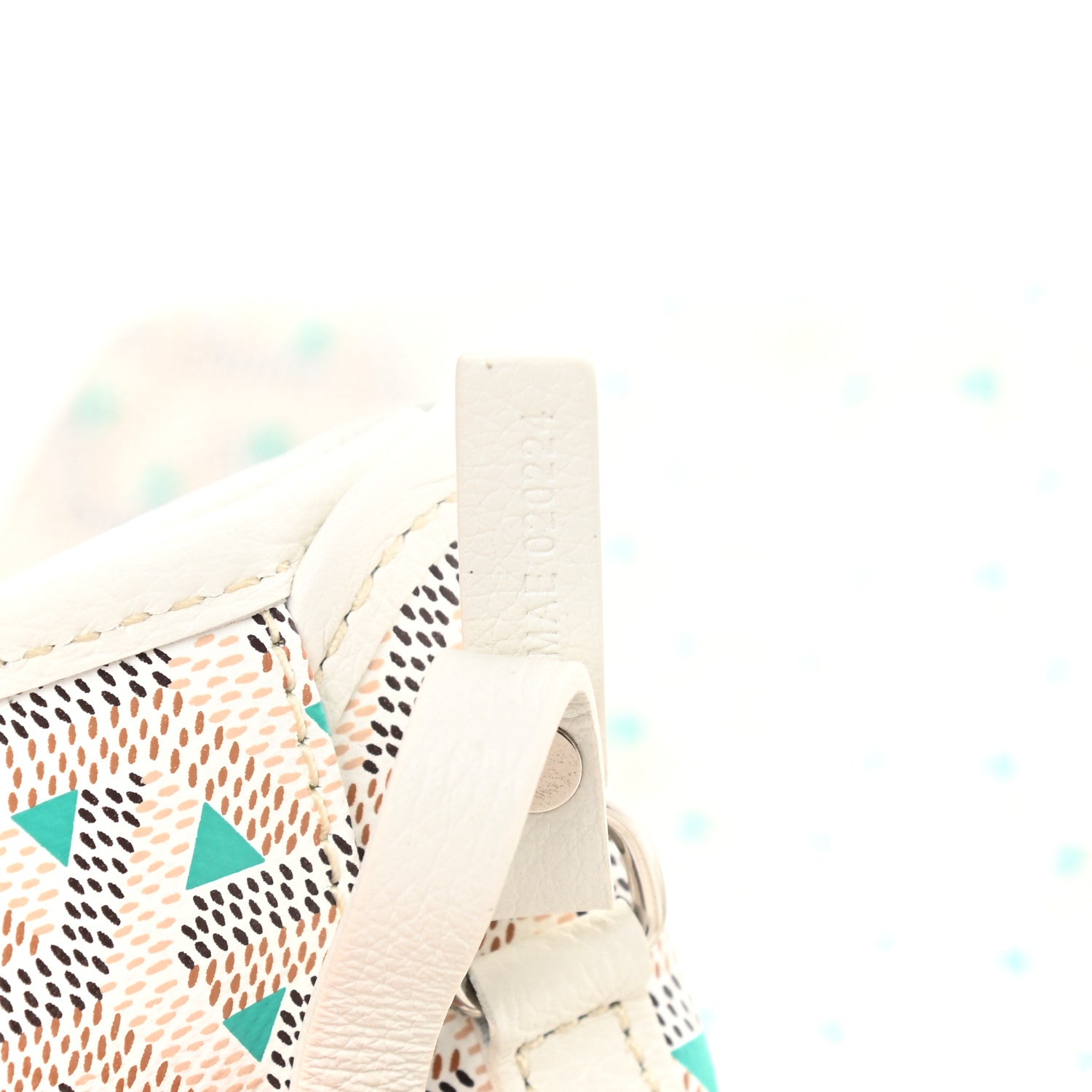 Goyard Goyardine Saint Louis Claire Voie PM White Opaline 8 of 14