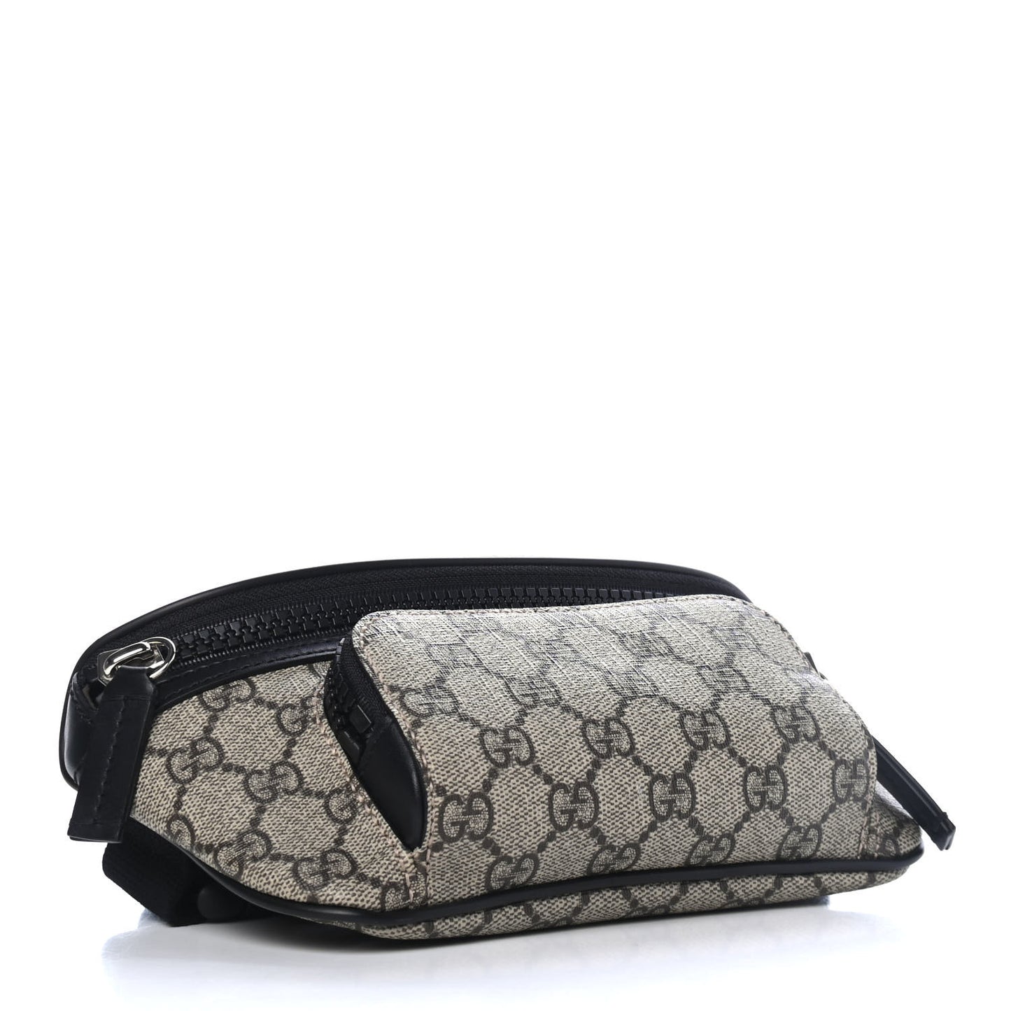 GG Supreme Monogram Belt Bag Black