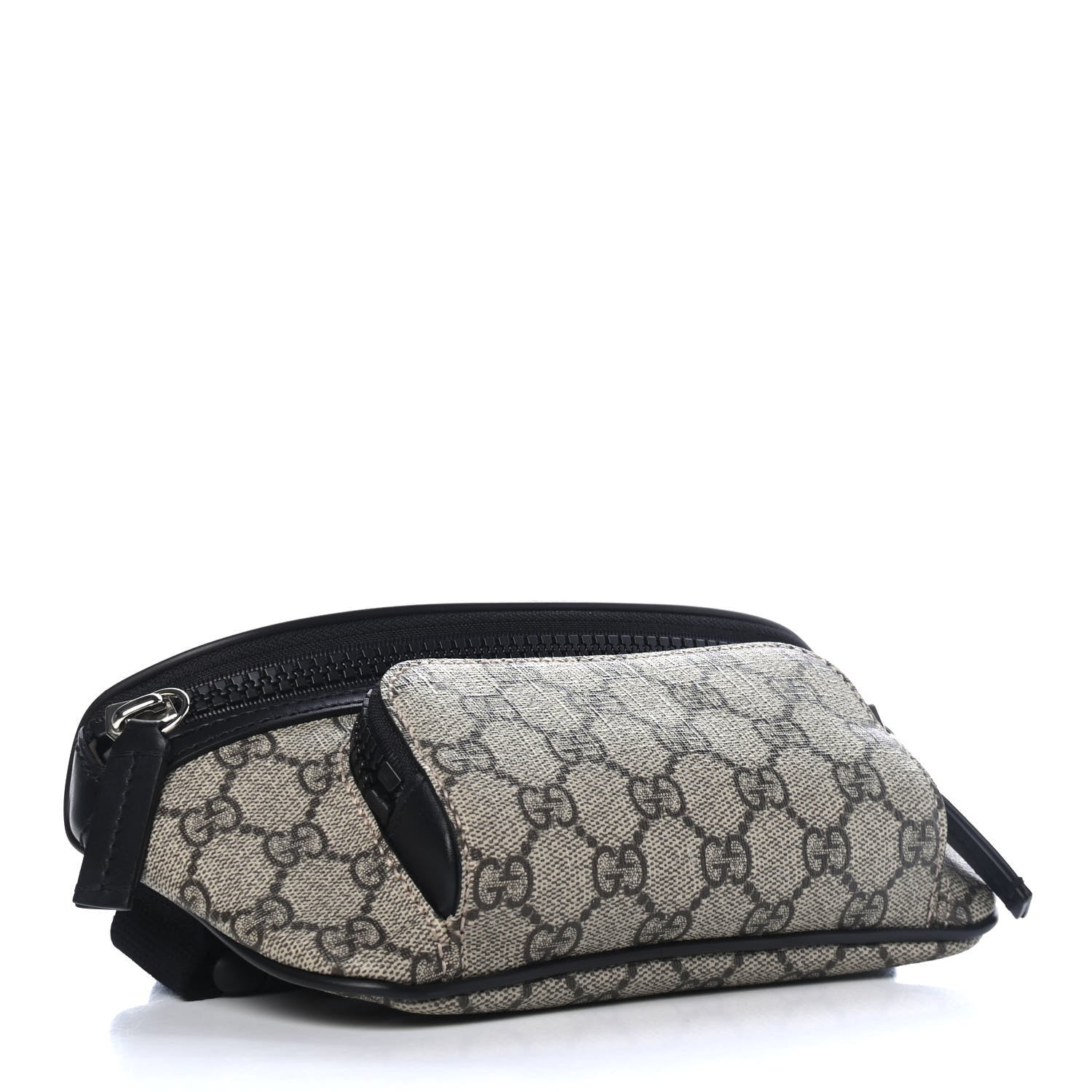 Gucci GG Supreme Monogram Belt Bag Black 3 of 4