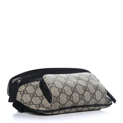 Gucci GG Supreme Monogram Belt Bag Black 3 of 4
