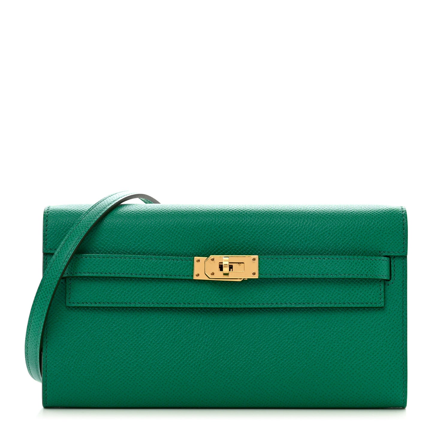 Epsom Kelly Wallet To Go Vert Jade