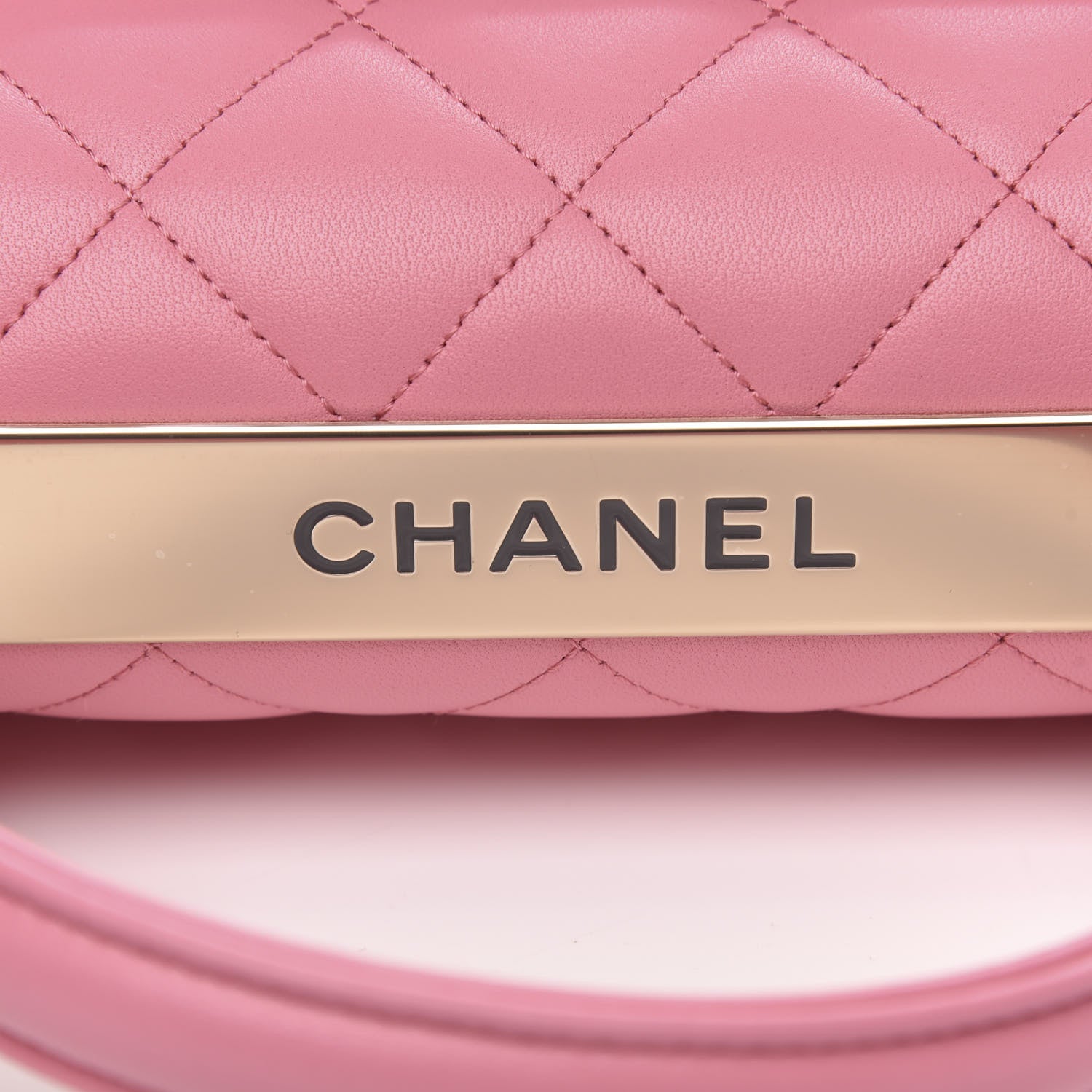 Chanel Lambskin Quilted Small Trendy CC Flap Dual Handle Bag Pink 11 of 12
