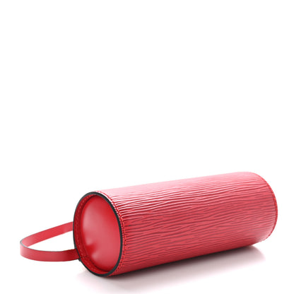 Louis Vuitton Epi Soufflot Pochette Castillan Red 3 of 9