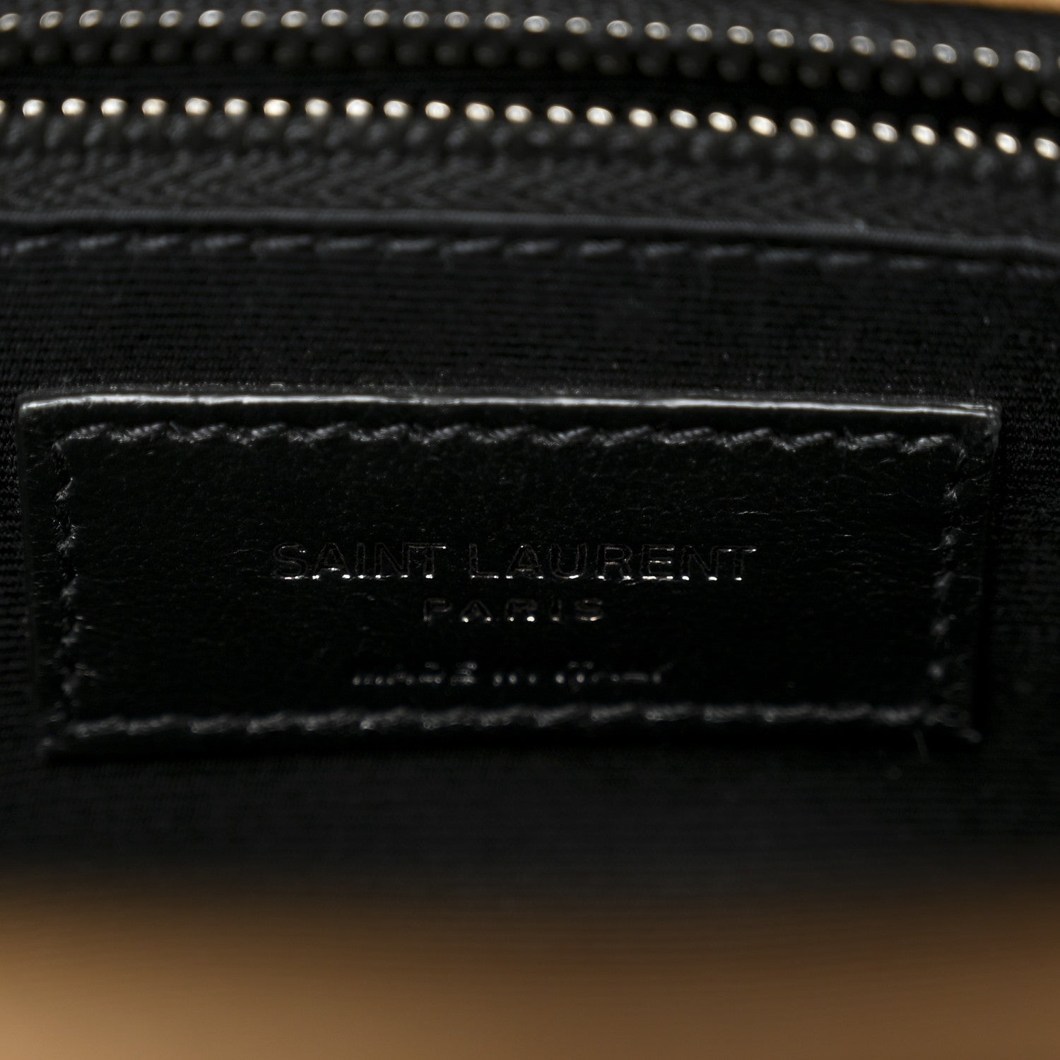 Saint Laurent Crinkled Calfskin Matelasse Monogram Medium Niki Chain Satchel Dark Toffee 6 of 10