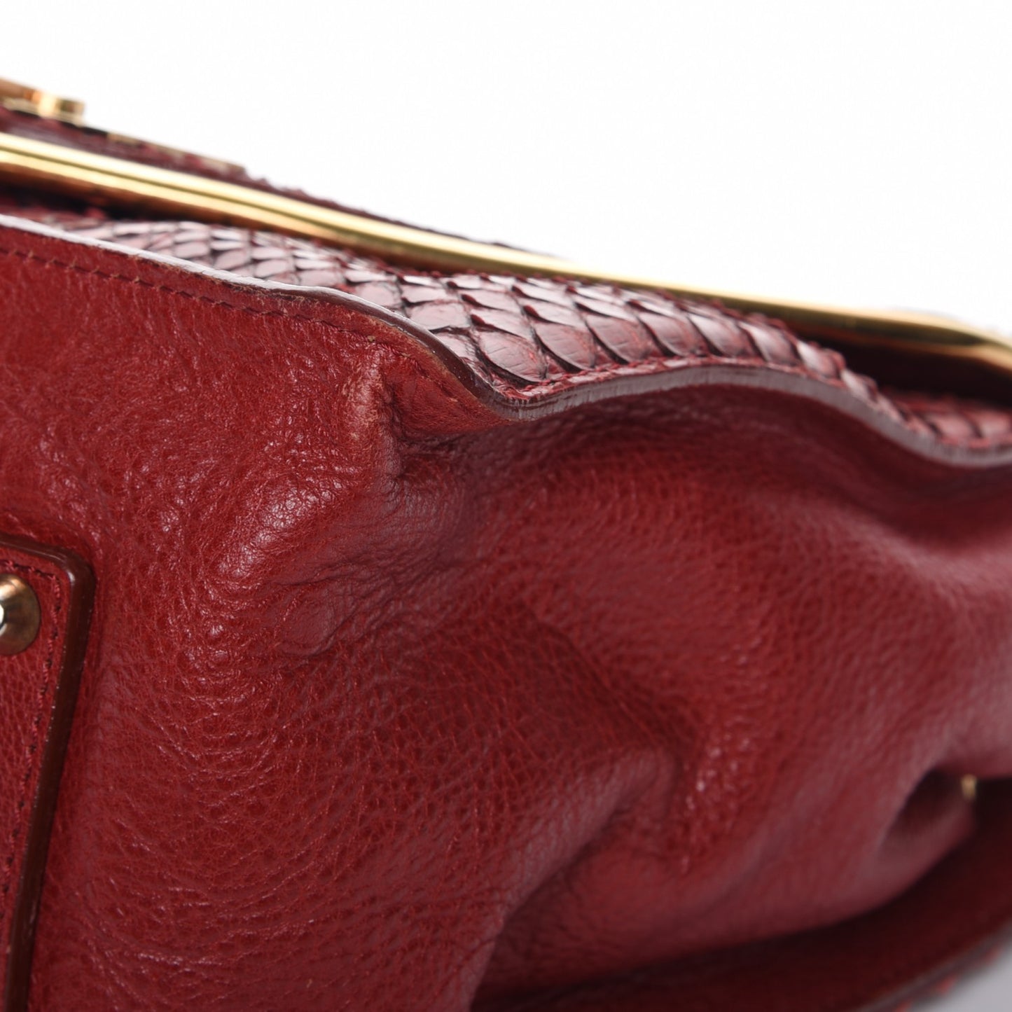Python Sally Flap Bag Red