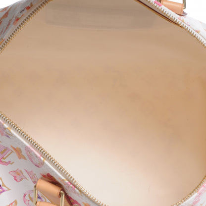 Louis Vuitton Watercolor Aquarelle Speedy 35 White 6 of 8