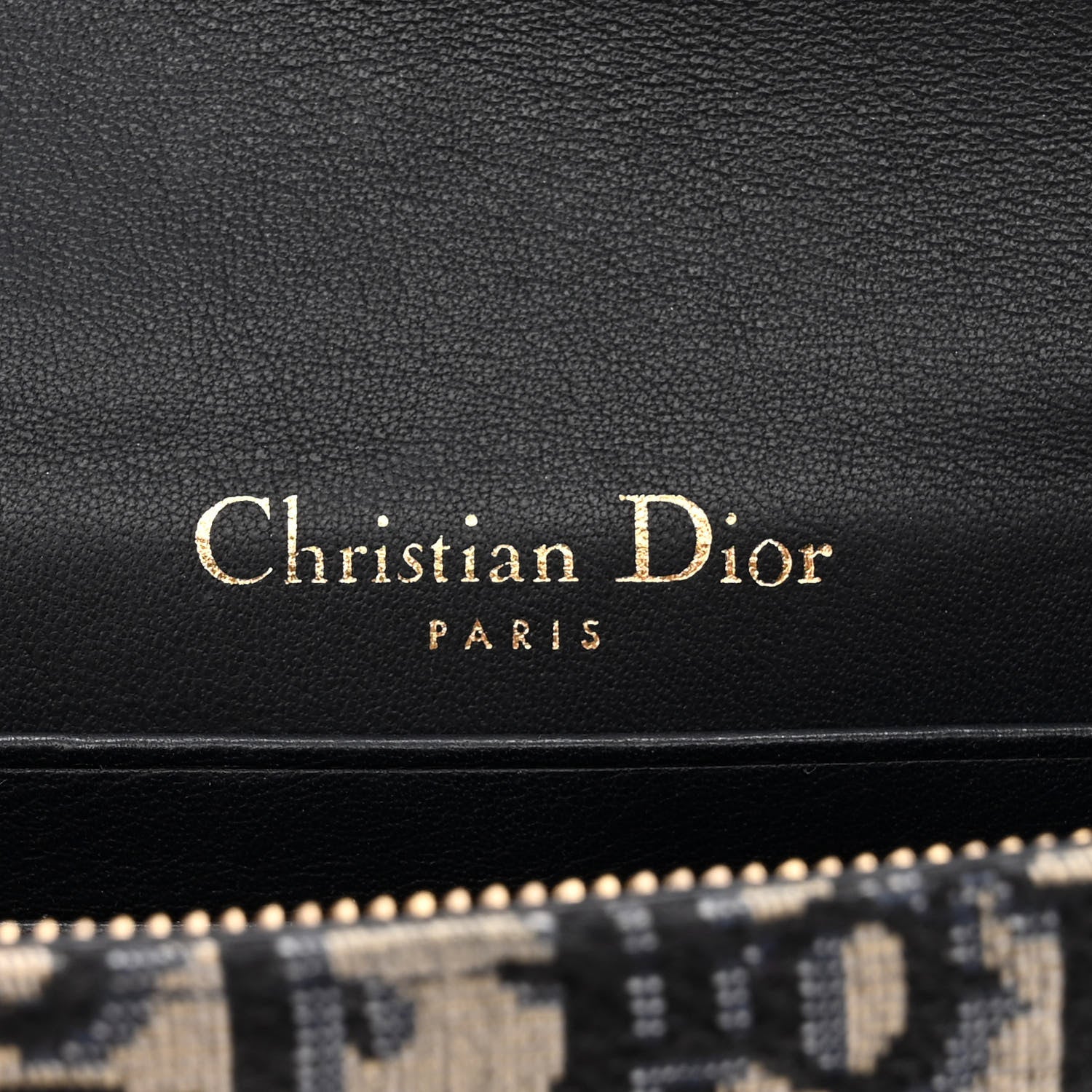 Christian Dior Oblique Saddle Belt Bag Blue 6 of 9