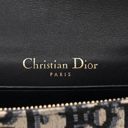 Christian Dior Oblique Saddle Belt Bag Blue 6 of 9