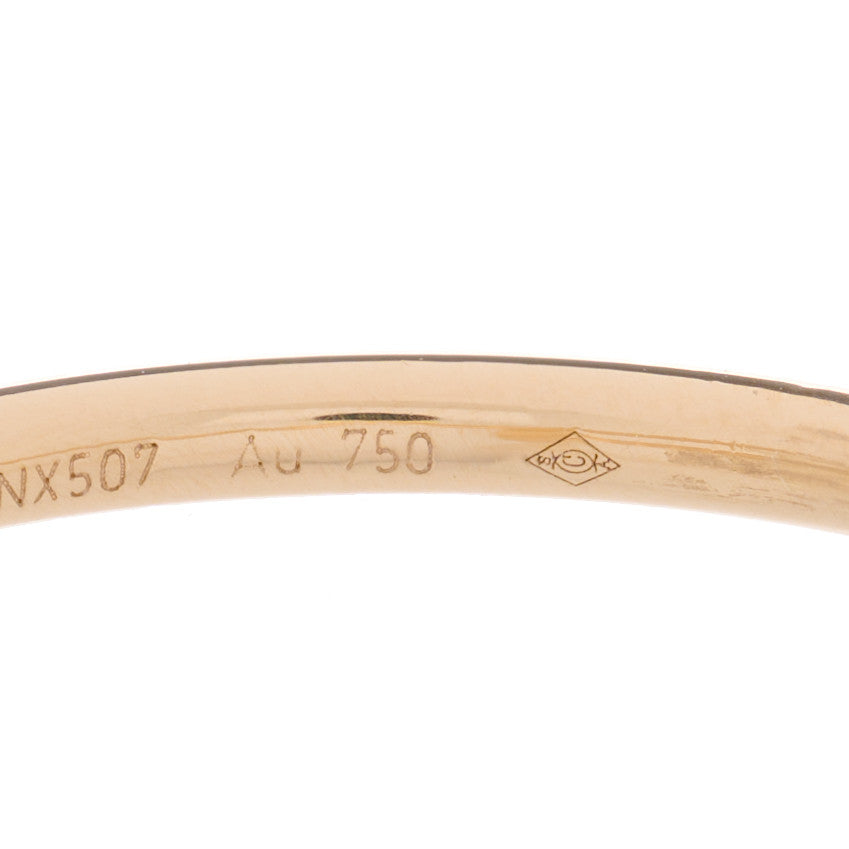 Cartier 18K Yellow Gold Small Juste Un Clou Ring 55 7.25 5 of 6