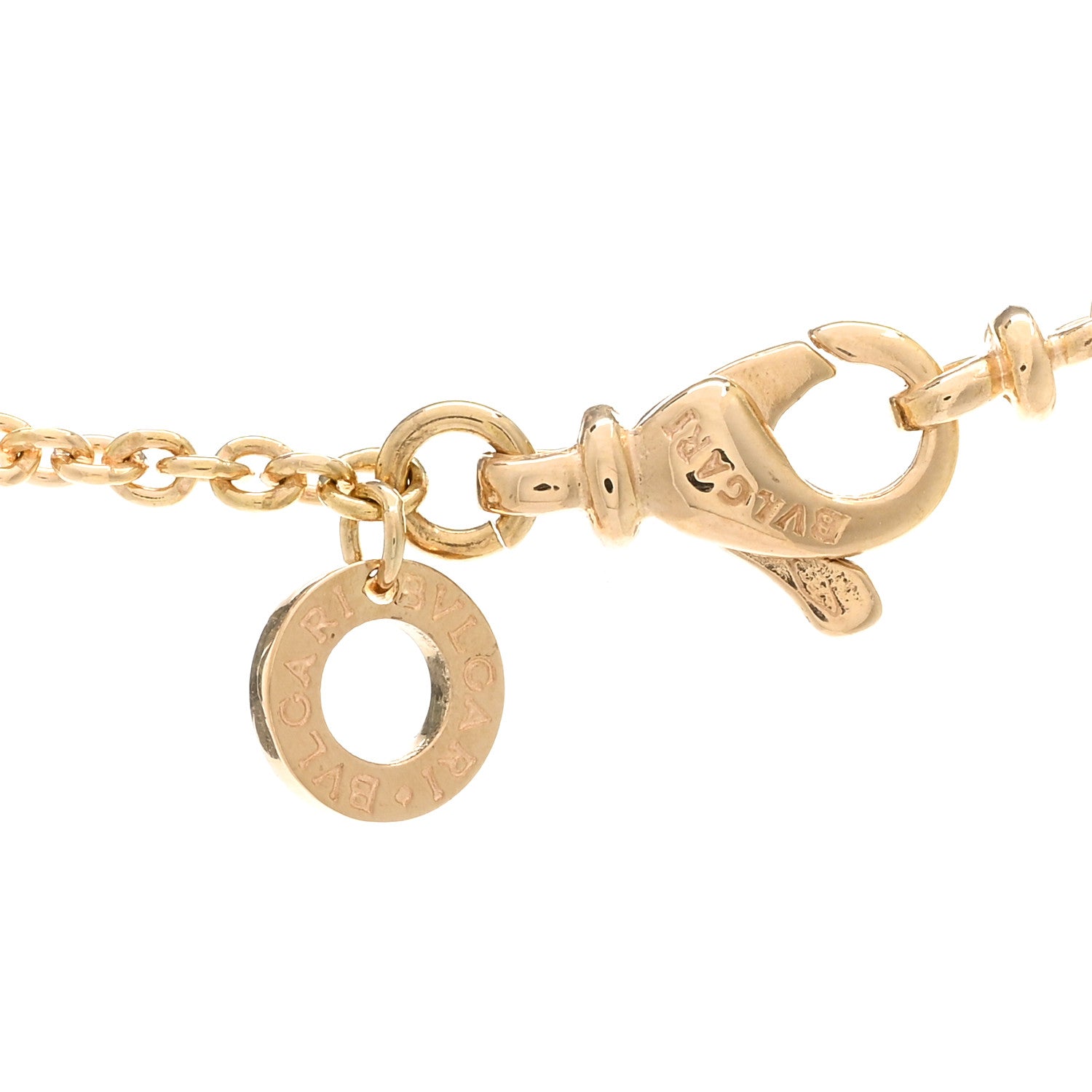 Bulgari 18K Yellow Gold B.Zero1 Pendant Necklace 4 of 4