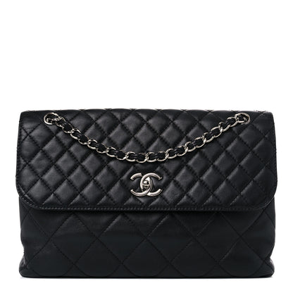 Chanel Calfskin Quilted In The Business Flap Bag Black 1 of 19