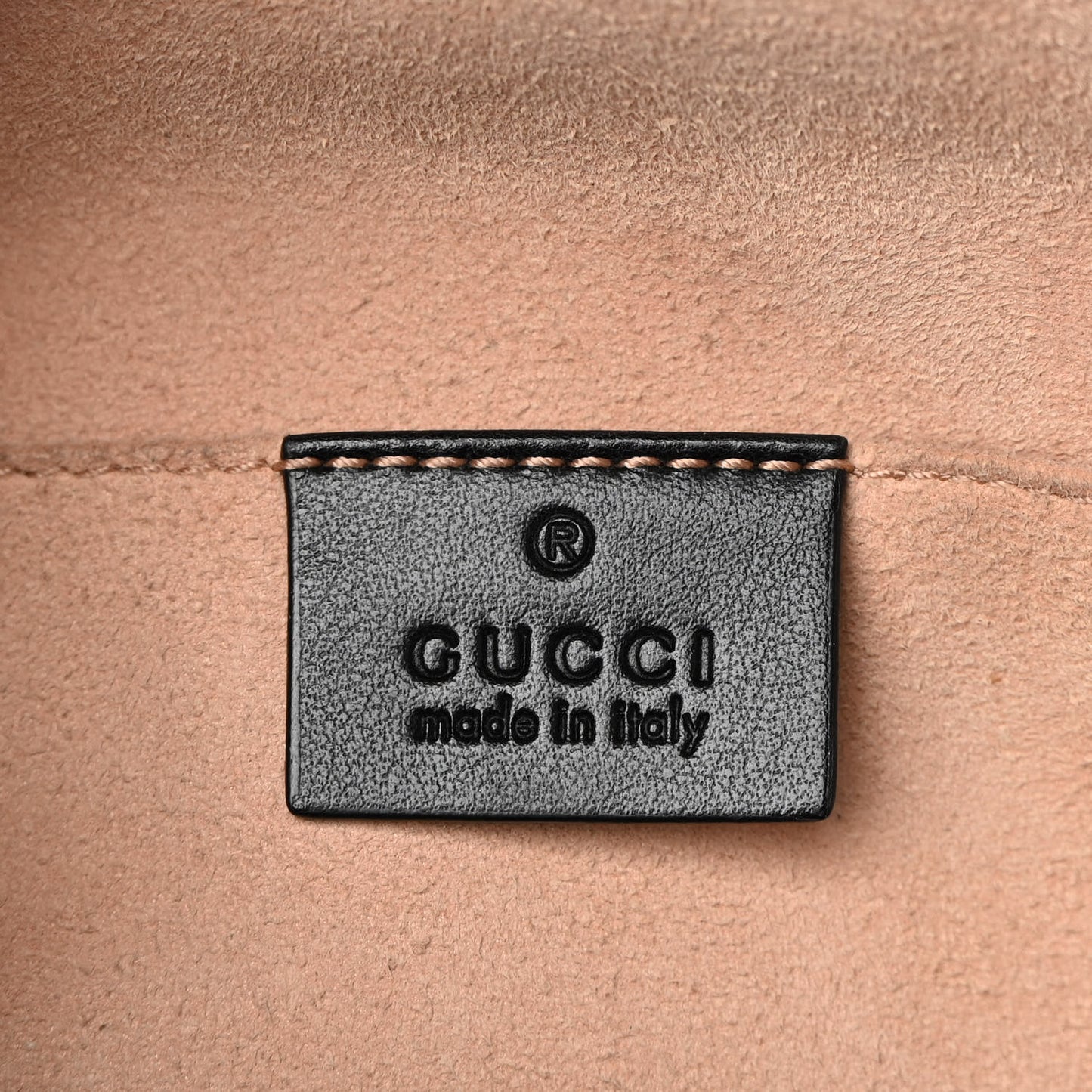 Calfskin Matelasse GG Marmont Backpack Black