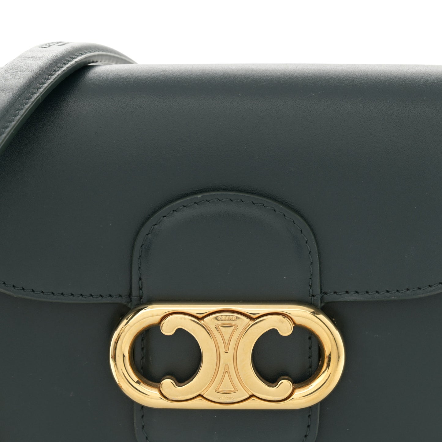 Shiny Calfskin Medium Chain Maillon Triomphe Amazone