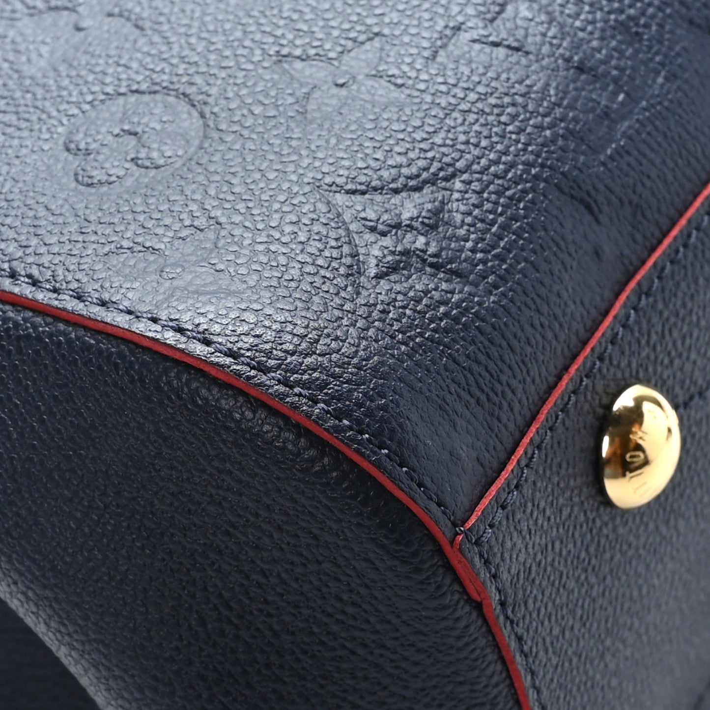 Empreinte Montaigne MM Marine Rouge