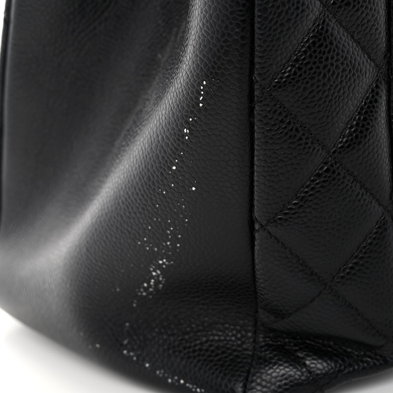 Chanel Caviar Quilted XL Grand Shopping Tote GST Black 10 of 10