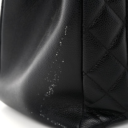 Chanel Caviar Quilted XL Grand Shopping Tote GST Black 10 of 10