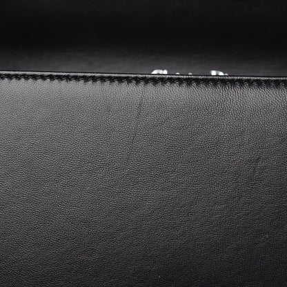 Christian Dior Lambskin Sequin Medium Diorama Flap Bag Black 14 of 15