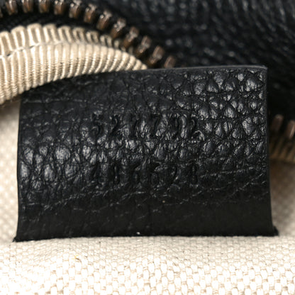Gucci Grained Calfskin Small Logo Belt Bag Black 7 of 10