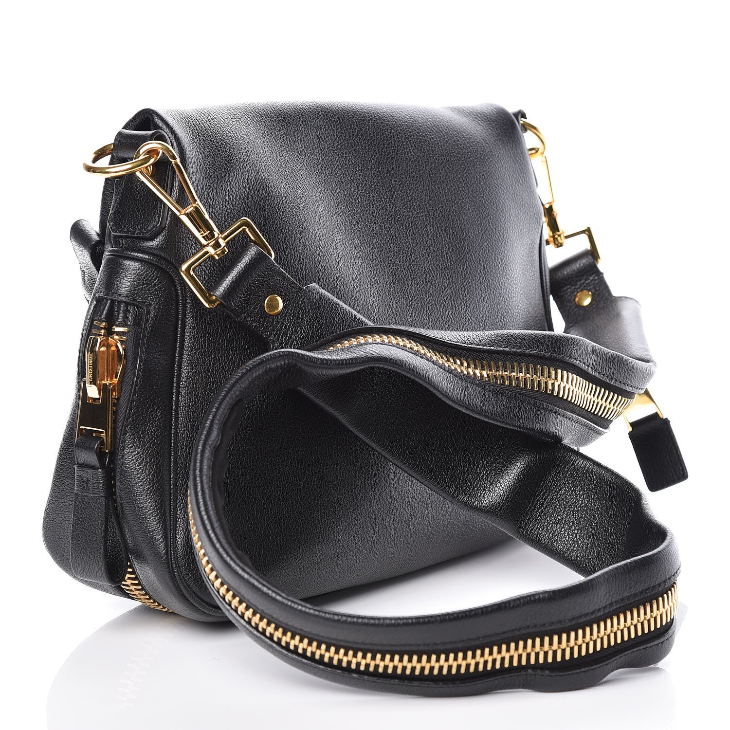 Tom Ford Calfskin Medium Jennifer Black 3 of 8