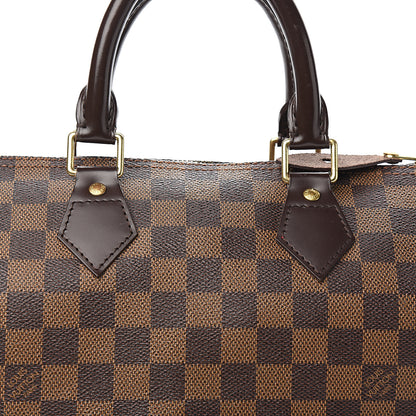 Louis Vuitton Damier Ebene Speedy 25 9 of 10